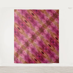 Purple X 1974 Ikat 7 Tapestry