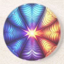 Purple Yellow Blue Lyapunov Fractal