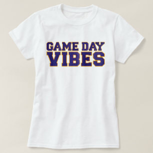 Purple & Yellow Game Day Vibes T-Shirt