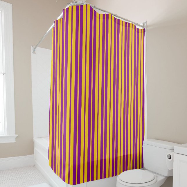 Purple Yellow Stylish Stripes Pattern Design  (Creator Uploaded)