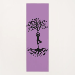 Purple  yoga mat