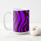 Purple zebra animal print pattern