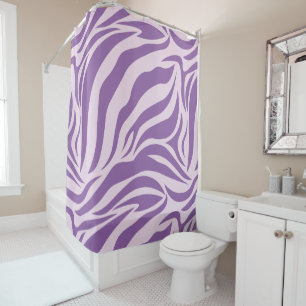 Purple Zebra Print