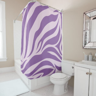 Purple Zebra Print