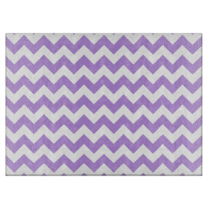 Purple Zigzag, Purple Chevron, Geometric Pattern Cutting Board