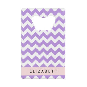 Purple Zigzag, Purple Chevron, Votre Nom