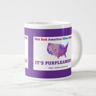 PurpleAmerica Jumbo Coffee Mug