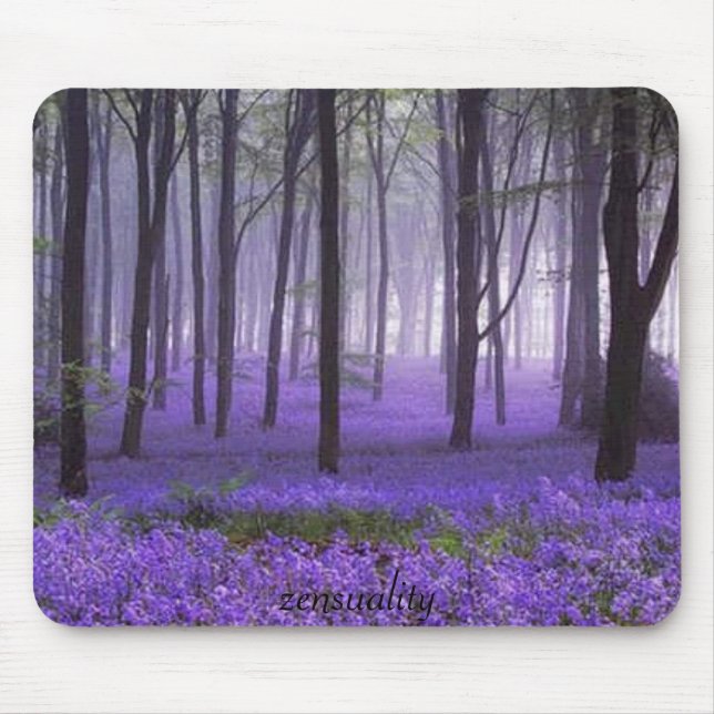 purpleforest, zensuality mouse pad (Front)