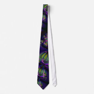 PurpleFractalGalaxies Tie