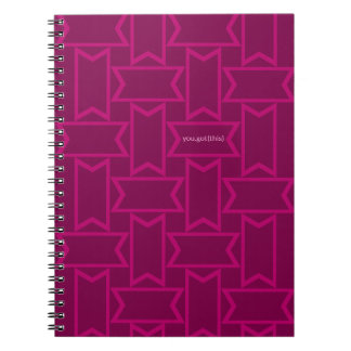 Purples and Pinks for Women in Tech Notebook