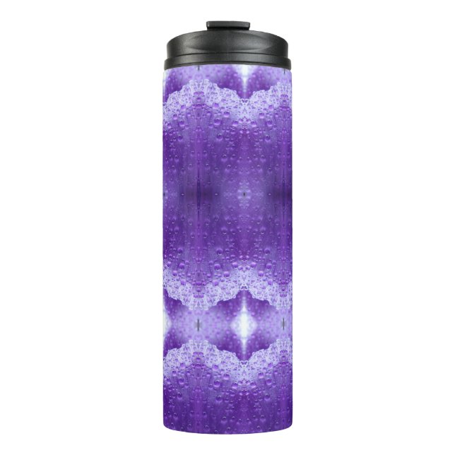 Purples Ikat Thermal Tumbler (Front)
