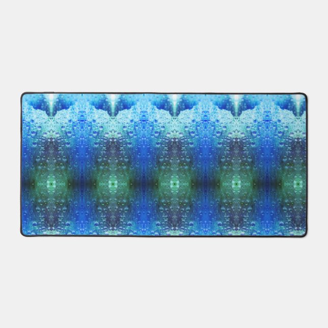 Purples Ikat X GL Desk Mat (Front)