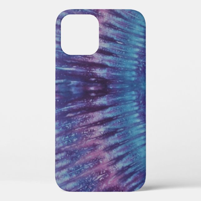 Purples Tie Dye Case-Mate iPhone Case (Back)