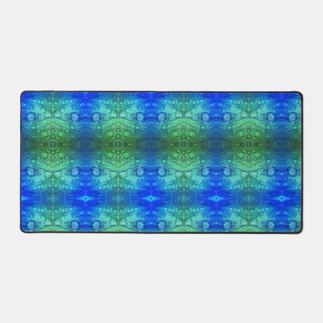 Purples X GL Ikat 9 Desk Mat (Front)