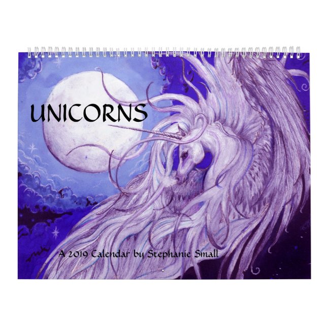 PurpleUnicorn Horse Pony Cute Love Best Equine Calendar (Cover)