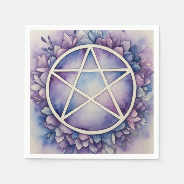 PurpleVibes Napkin (Front)