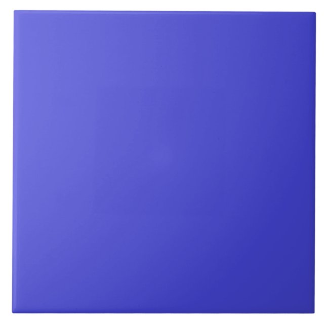 Purplish-Blue bright and vivid Tile (Front)