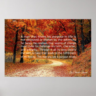 Purpose Driven Poster