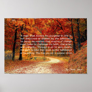 Purpose Driven Poster