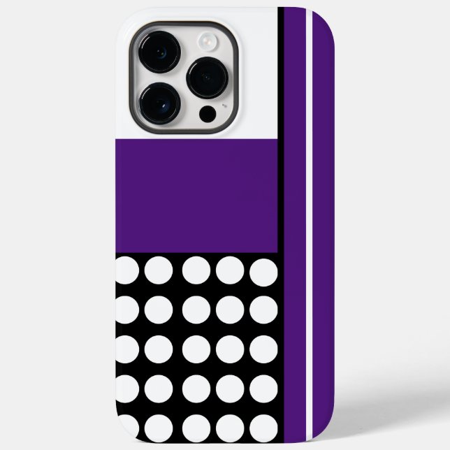 Purpule Case-Mate iPhone Case (Back)