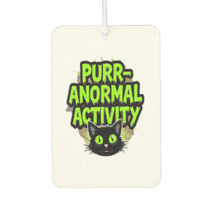 Purr-anormal Activity Cat Air Freshener