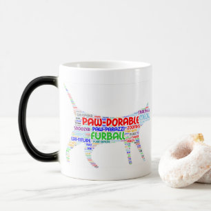 Purr-Dorable Cat Magic Mug