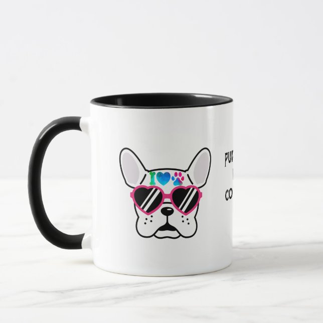 Purr-fect Amour Drôle Mug (Gauche)