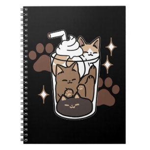 Purr-fect Blend: Coffee Design for Cat & Coffee Notebook