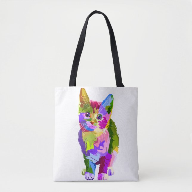 Purr-fect Companion Tote – For Cat Lovers Everywhe (Front)