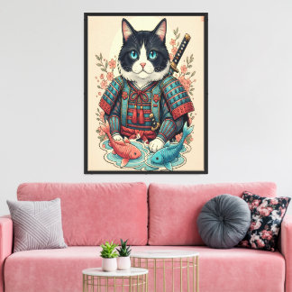 Purr-fect Guardian Canvas Print