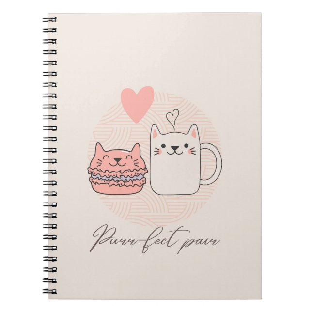 Purr-fect Pair Notebook (Front)
