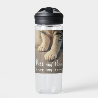  Purr-fect Peace Water Bottle