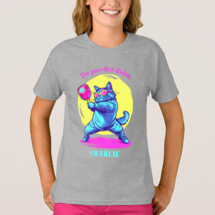 Purr-fect Pickleball Champ T-Shirt