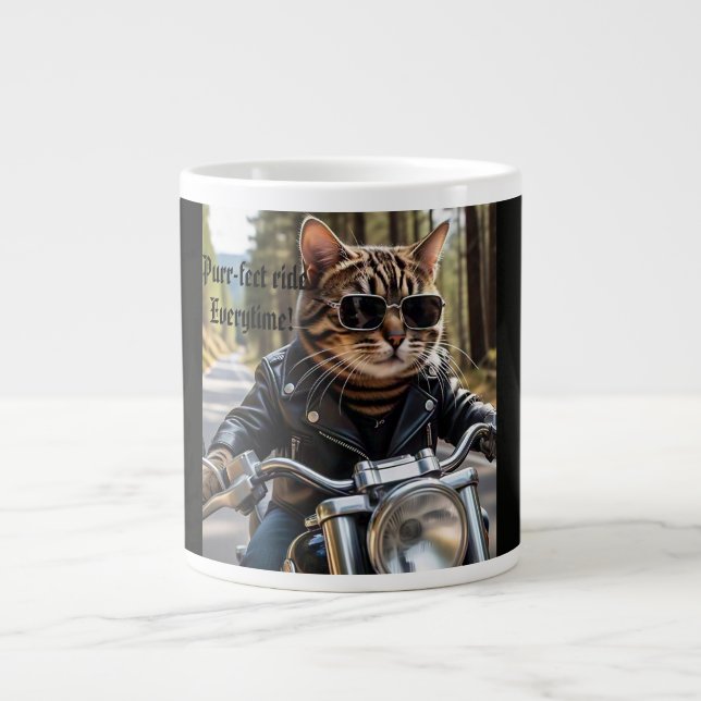 Purr-fect ride, everytime! Specialty Mug (Front)