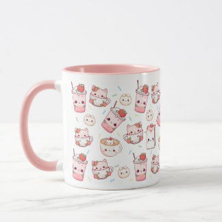 Purr-fectly Brewed: Kawaii Cat Coffee Mug