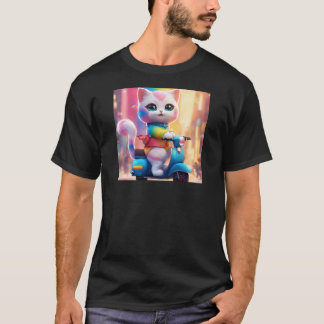 "Purr-fectly Cute: Cat Lover's T-Shirt" T-Shirt