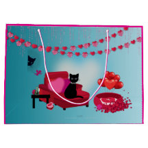 Purr Love - Cupid - Sac Cadeau Chat