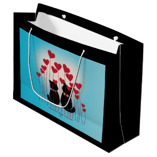 Purr Love - Sac cadeau - Champ de ballon