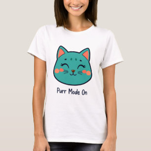 Purr Mode On Original Graphic Tee
