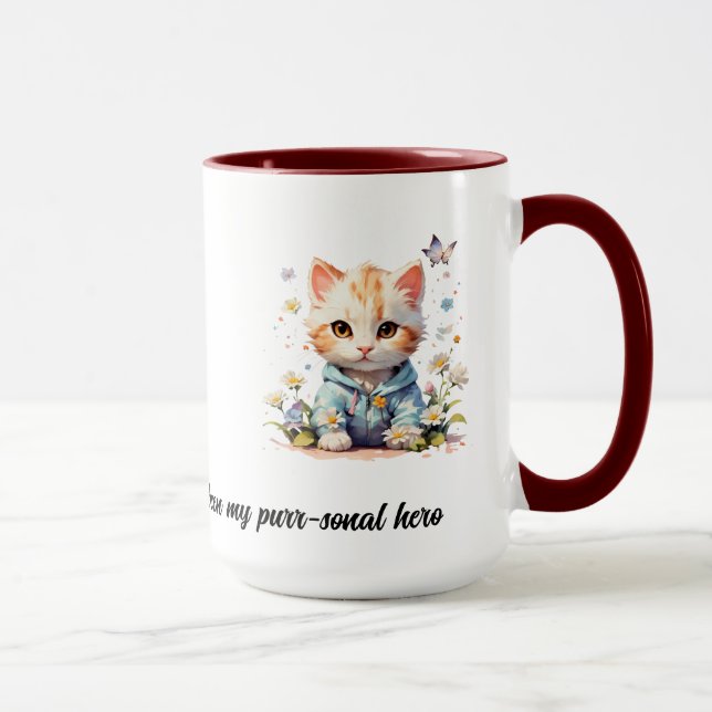 Purr-sonal Hero – A Mother’s Day Tribute Mug       (Right)