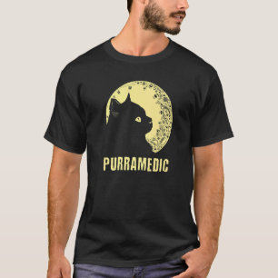 Purramedic Cat Paramedic Kitten EMT Cat Mom 1 T-Shirt