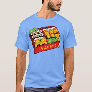 Purrfect Bento Kawaii Cats by Tobe Fonseca T-Shirt