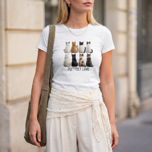 Purrfect Cat Collection Back View T-Shirt