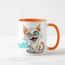 Purrfect - Dessin Nouveauté Drôle Chat Mug