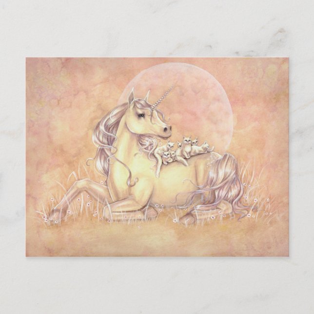 Purrfect Friends Postcard (Front)