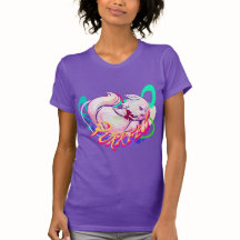 Purrfect Girl Couple's Tshirt