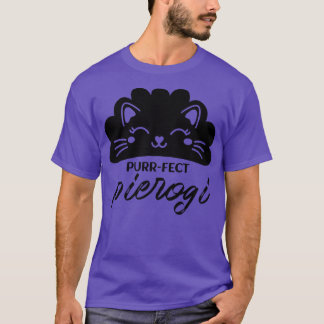 Purrfect Pierogi Adorable Cute Pierogi Cat Lovers T-Shirt
