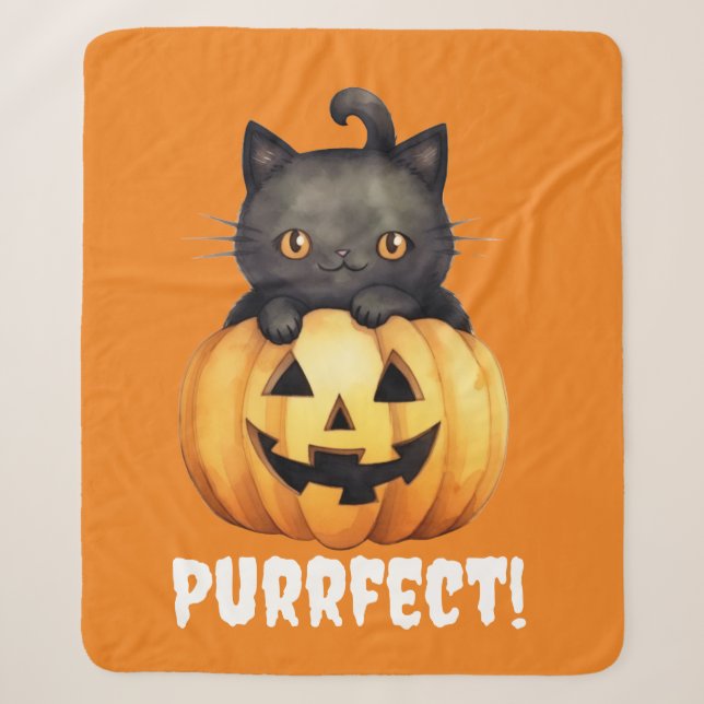 Purrfect Sherpa Blanket (Front)