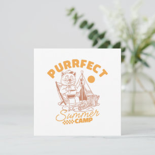 Purrfect Summer Camp – Vintage Cat