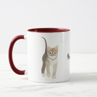 Purrfect Tabby Kitten Mug